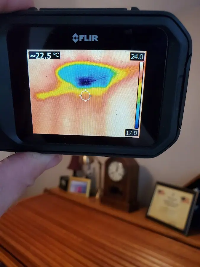 Thermal imaging inspection for water damage in Sweet Home